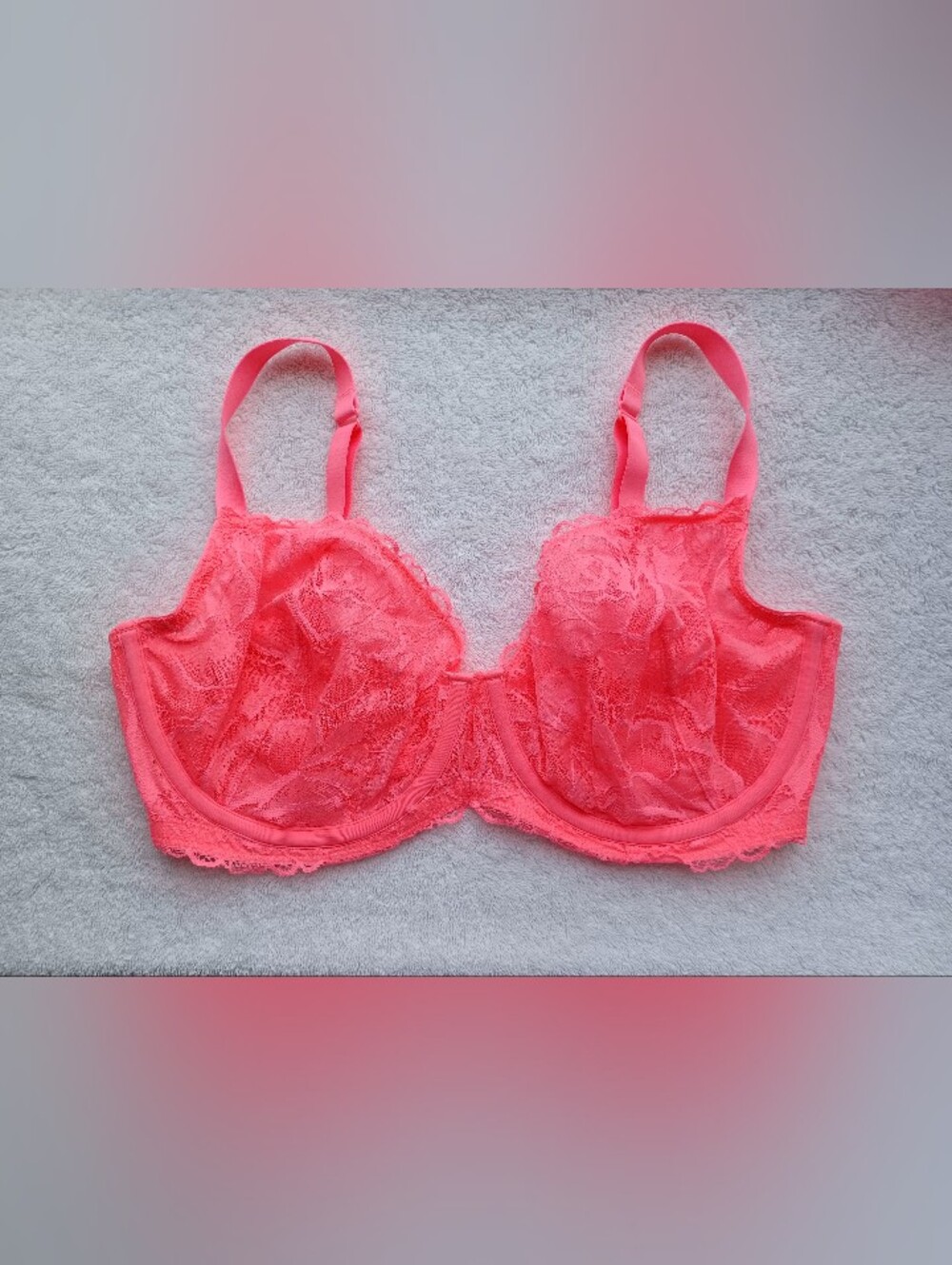 Cacique Lace Underwire Bra, Size 36F - Picture 4 of 16